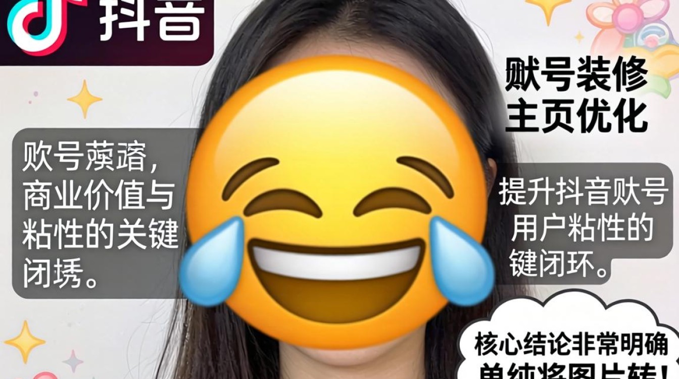 抖音表情制作教程与账号主页优化全攻略