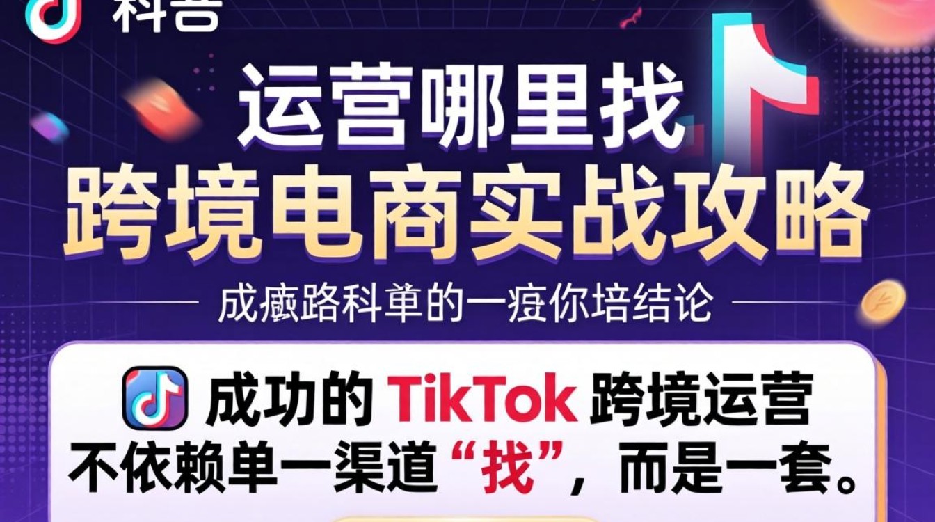 TikTok 运营哪里找