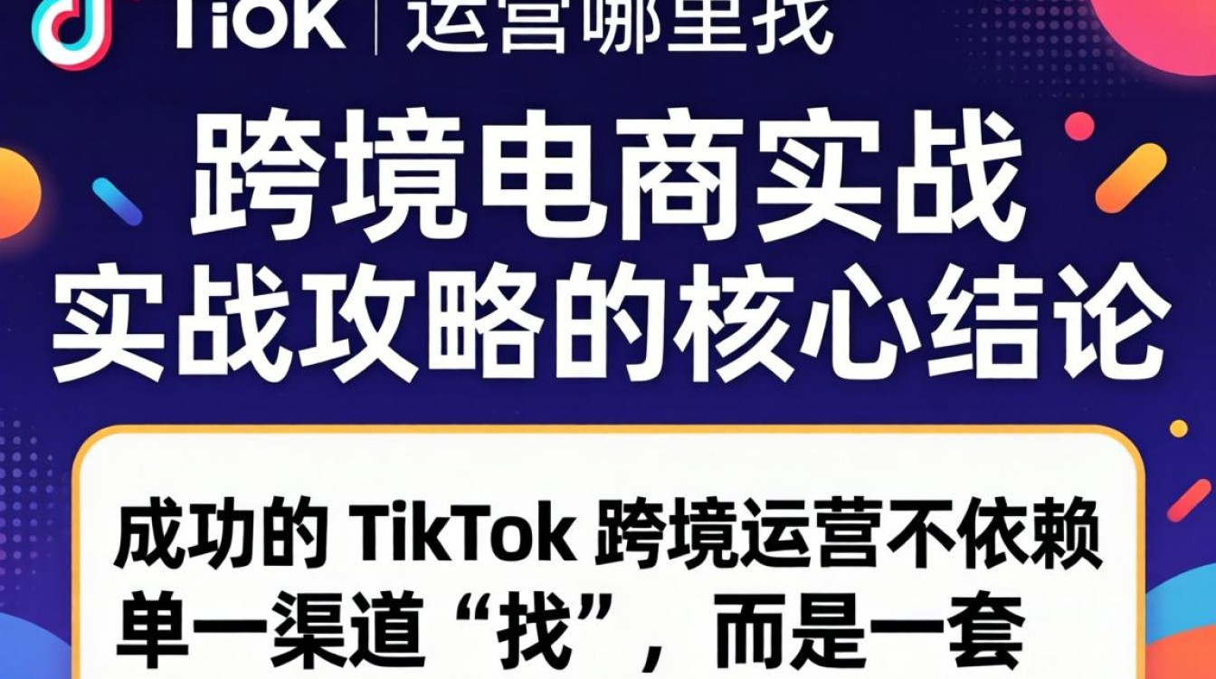 TikTok 运营哪里找