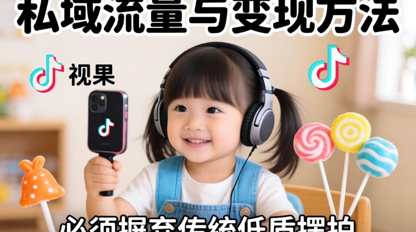 儿童视频拍摄技巧与私域流量变现方法
