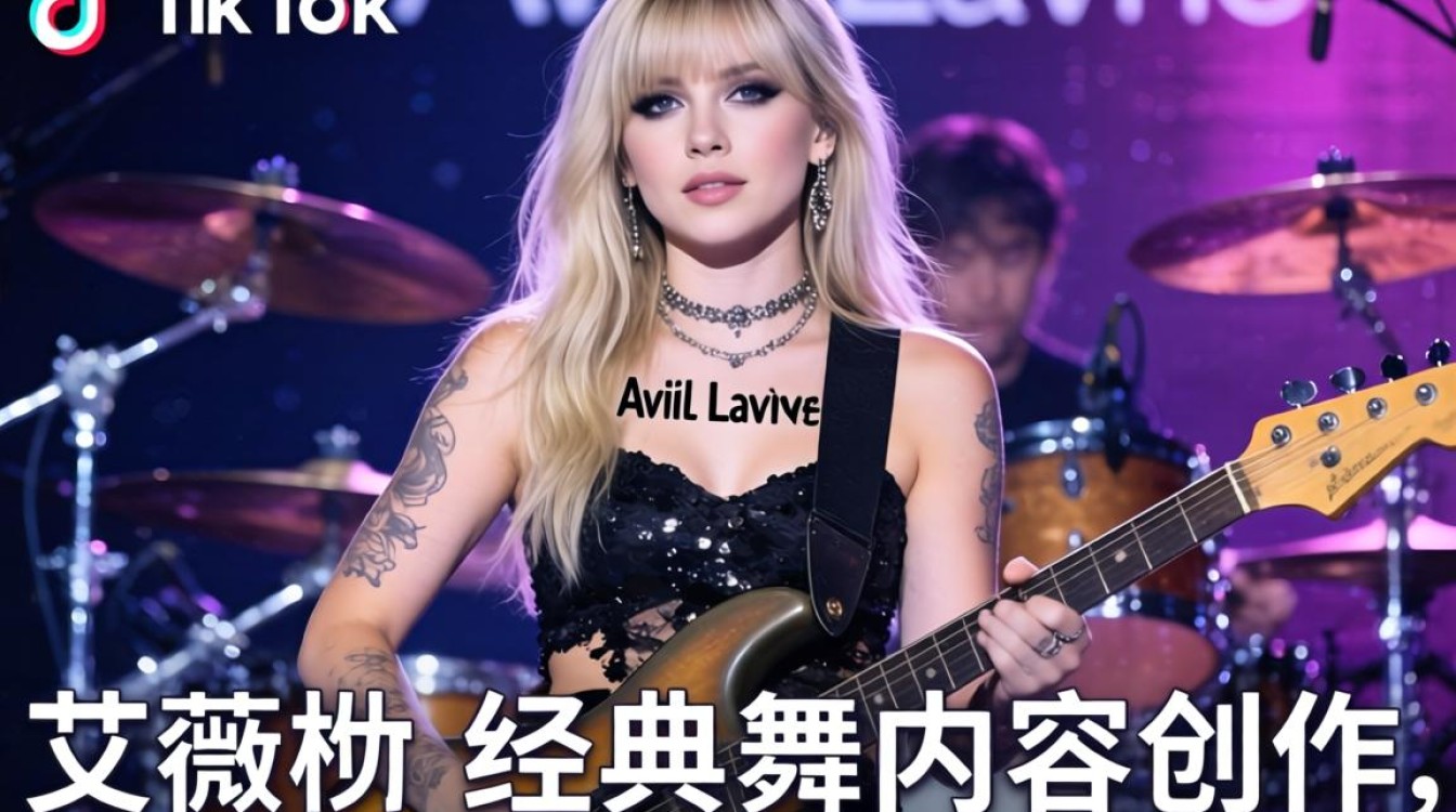 TikTok 艾薇儿舞曲内容创作技巧