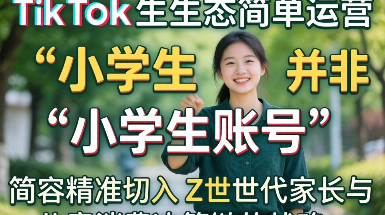 TikTok 小学生账号独立站建站海外电商指南