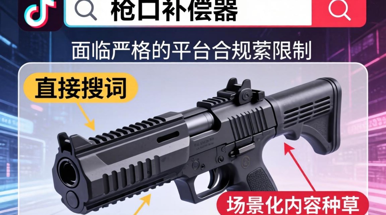 枪口补偿器抖音搜索技巧