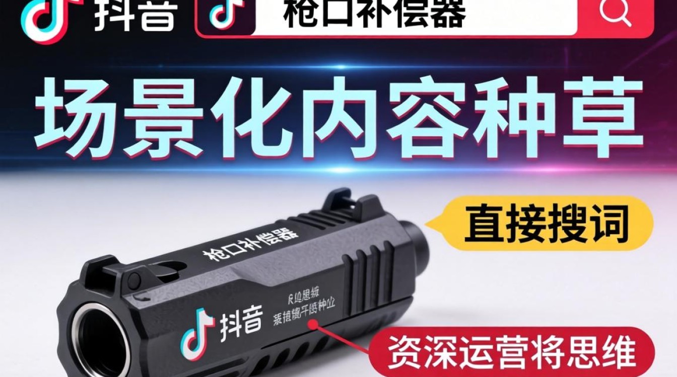 枪口补偿器抖音搜索技巧