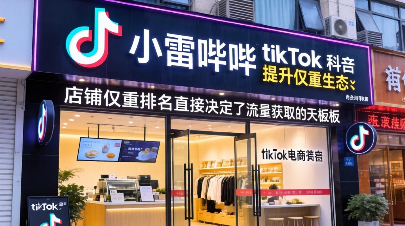 店铺优化小雷哔哔tiktok提升权重排名