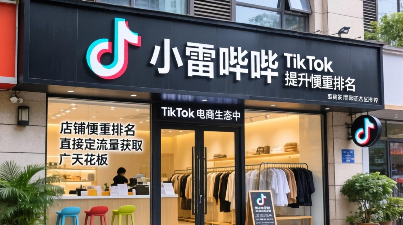 店铺优化小雷哔哔tiktok提升权重排名