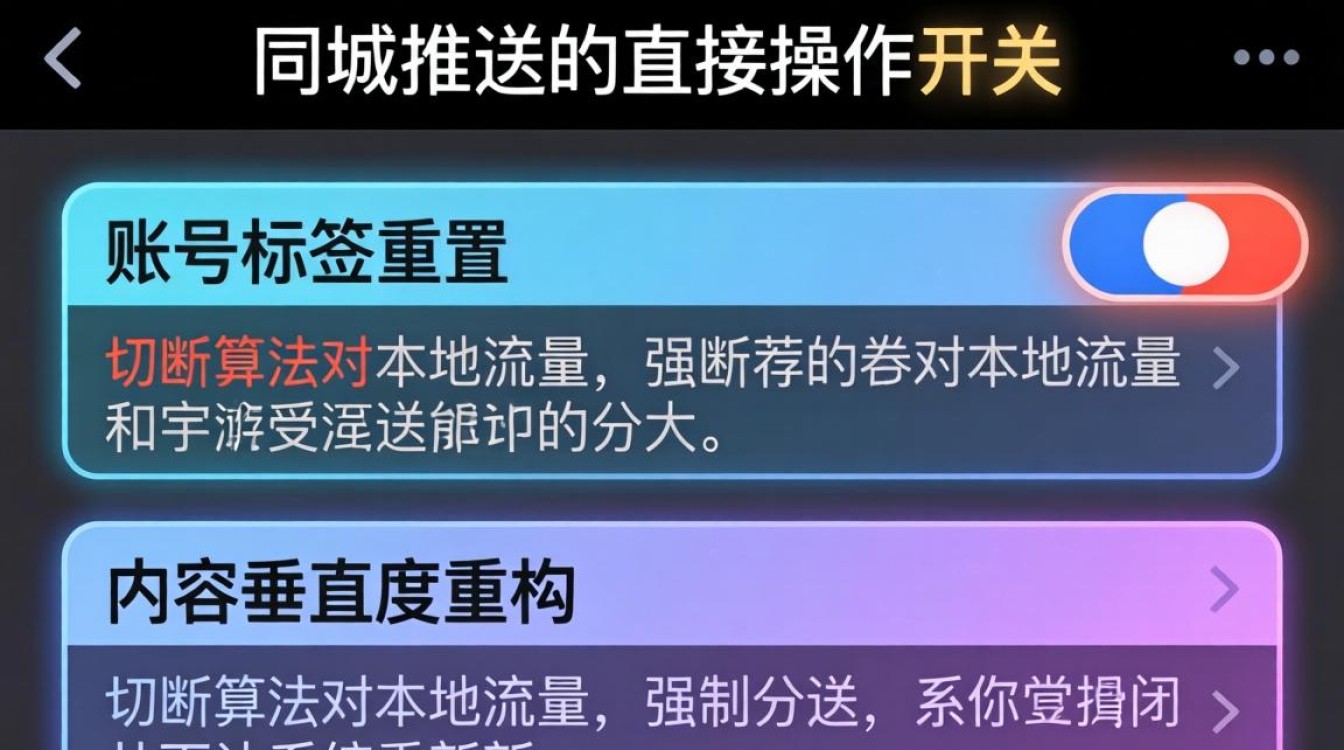 关闭同城获取流量算法分析
