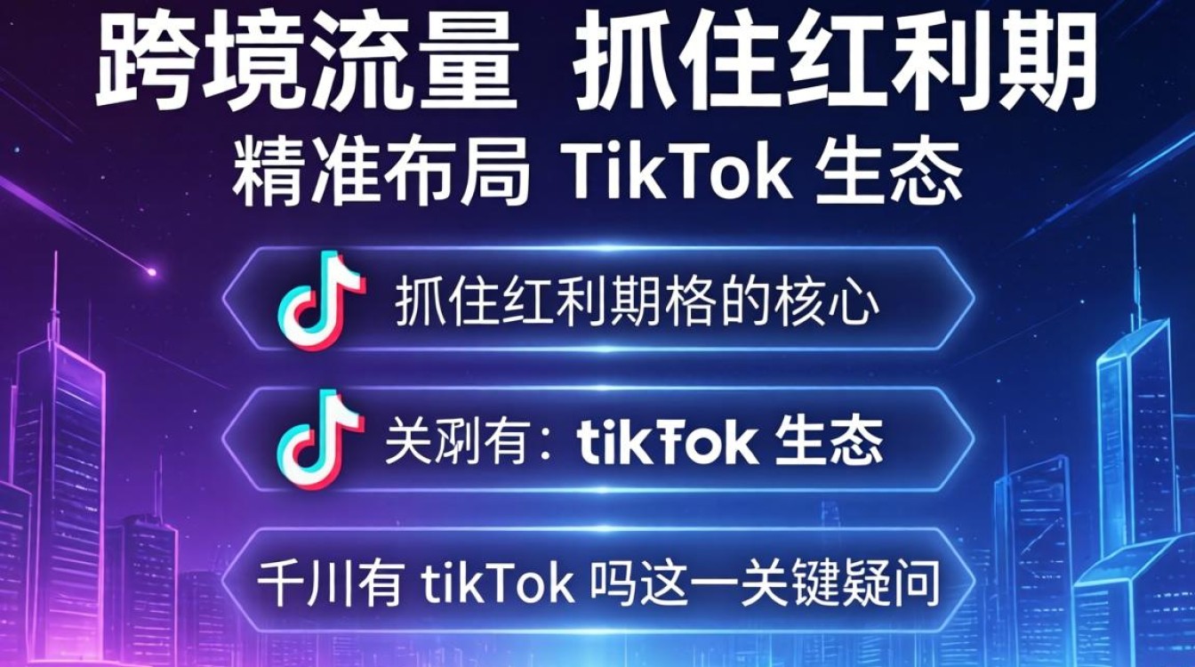 网红经济千川有 TikTok 吗