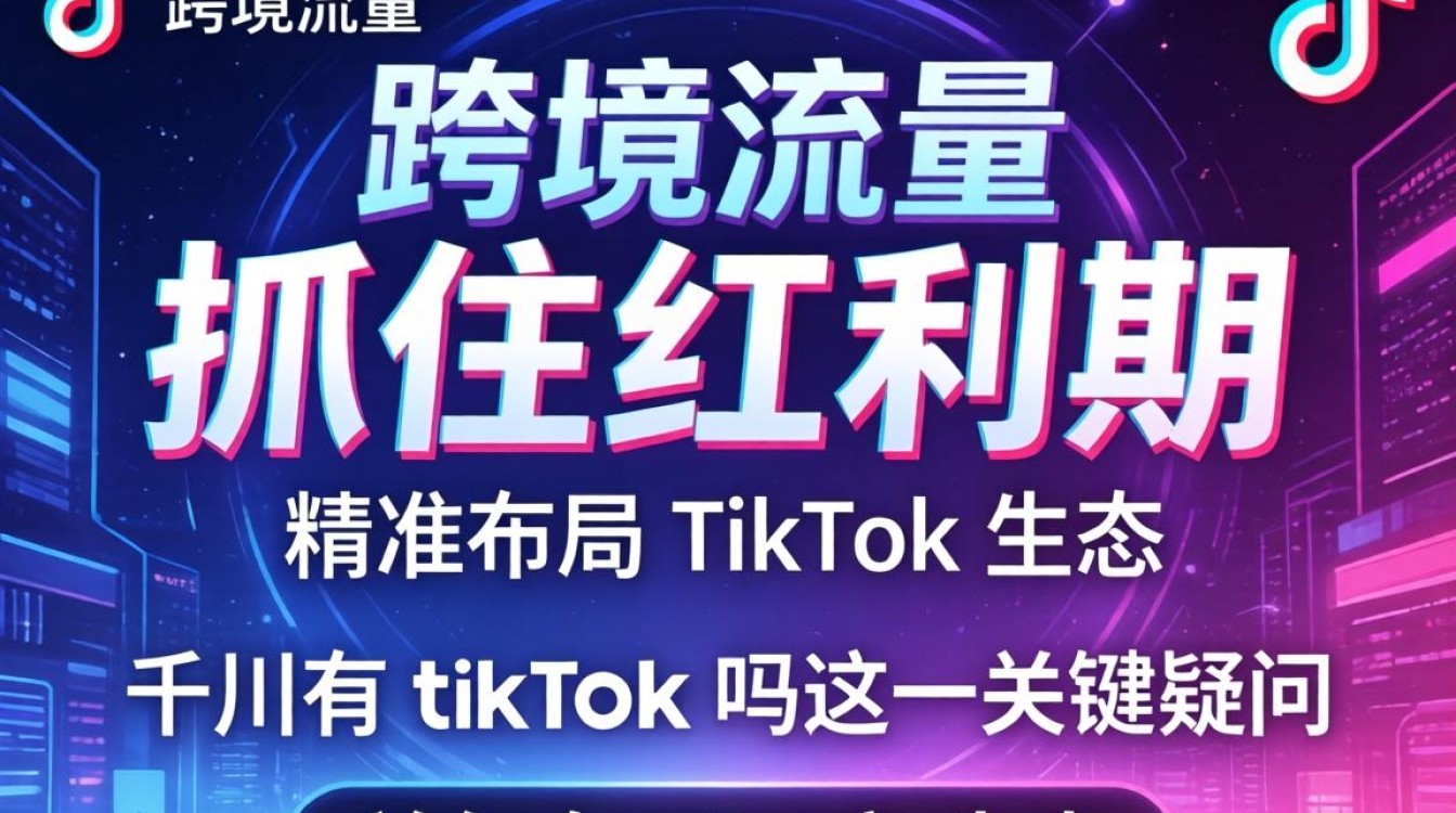 网红经济千川有 TikTok 吗