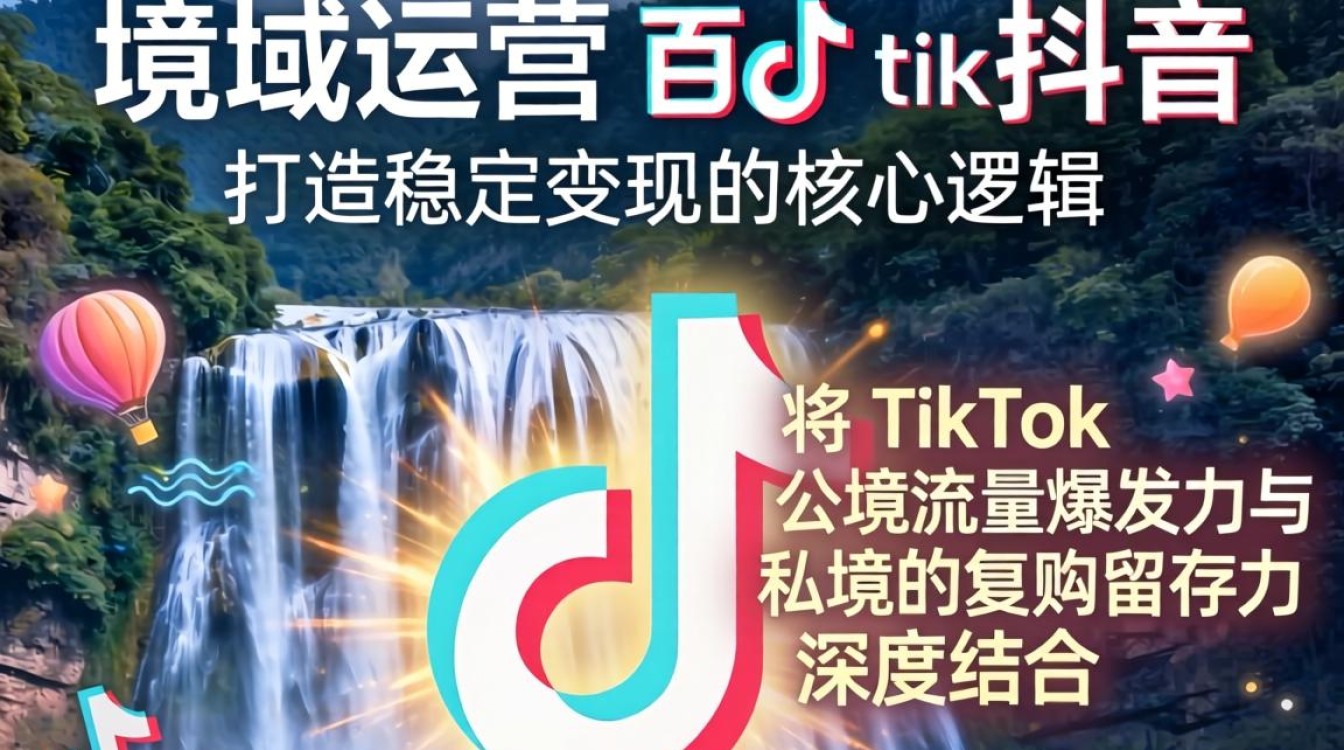 私域运营百丈漈tiktok如何打造稳定变现