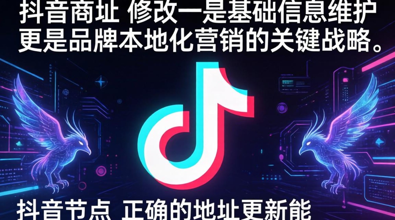 抖音改商家地址怎么改