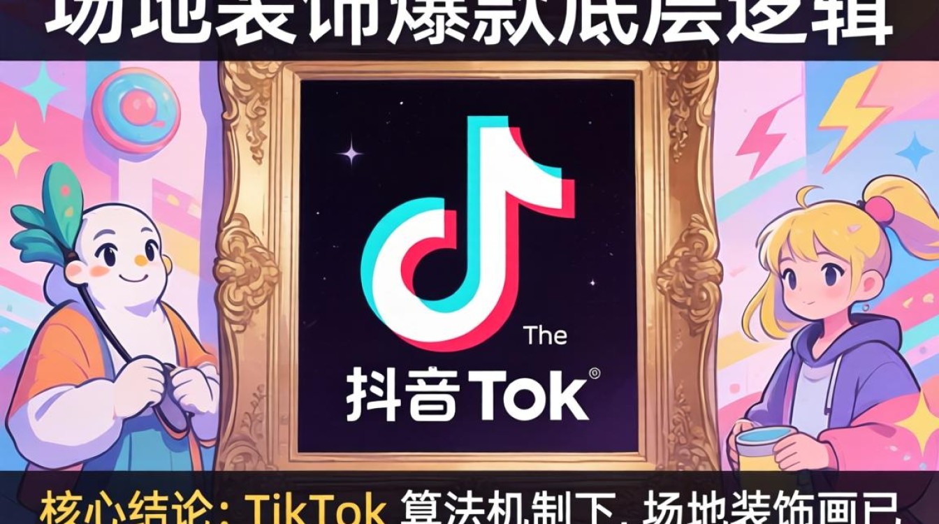 TikTok 场地装饰画怎么做