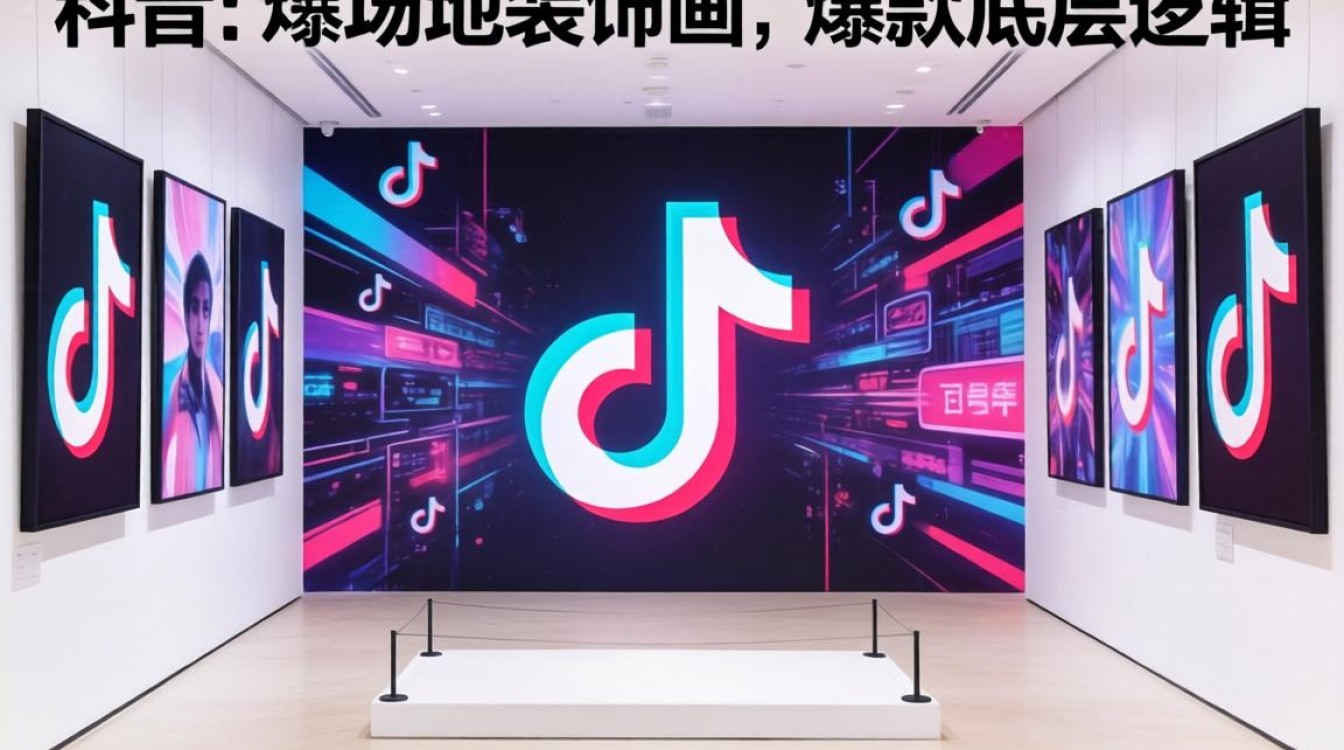 TikTok 场地装饰画怎么做