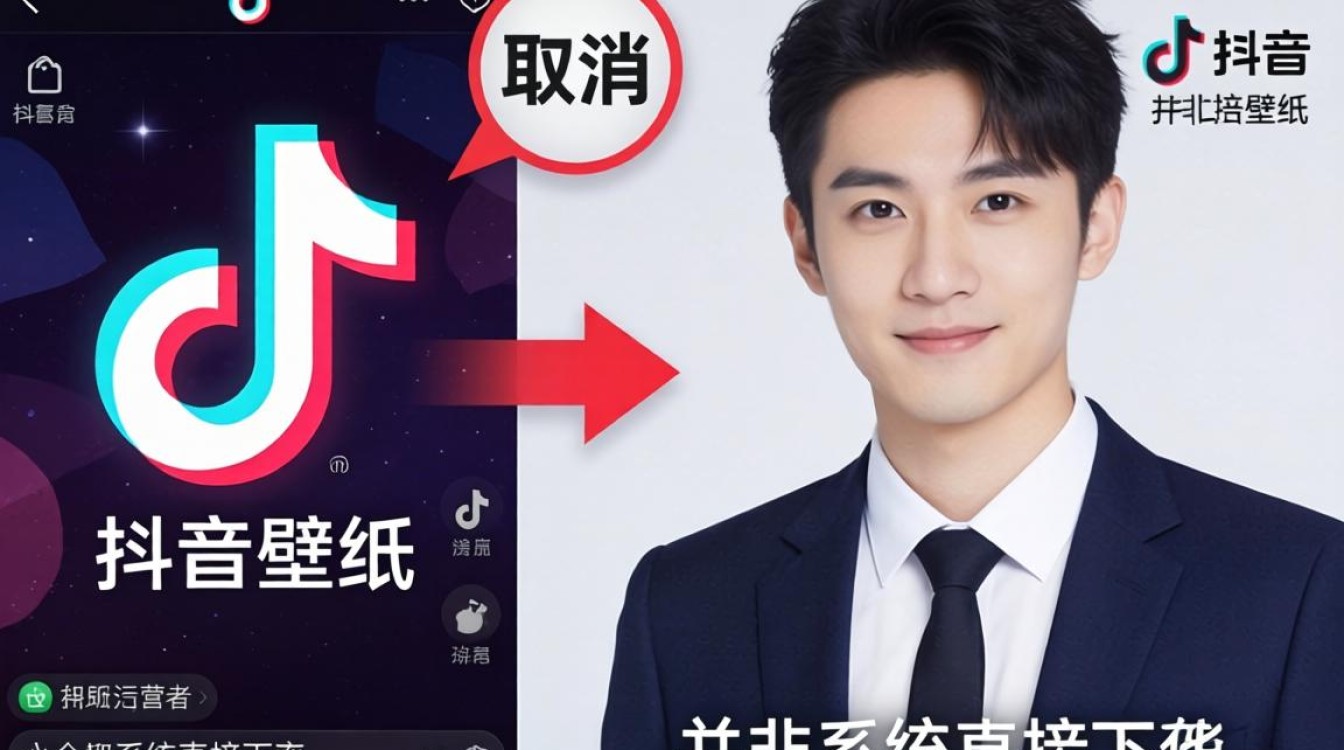 抖音壁纸头像怎么取消了