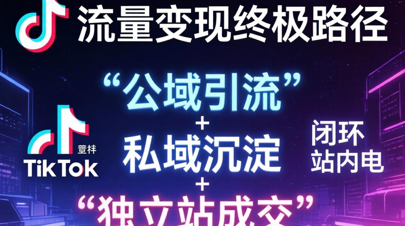 TikTok 私域起号独立站建站海外电商指南