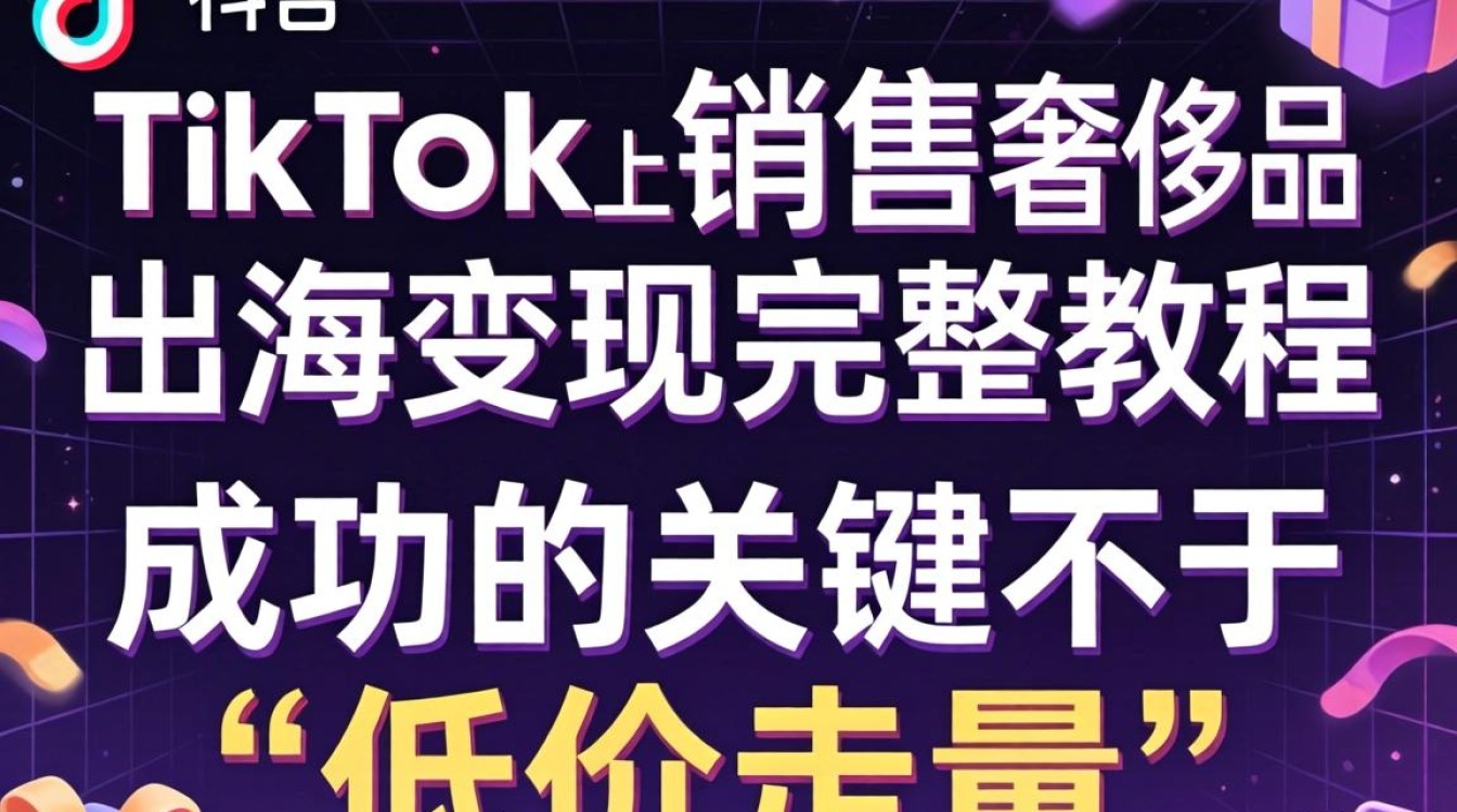 TikTok 卖奢侈品出海变现完整教程