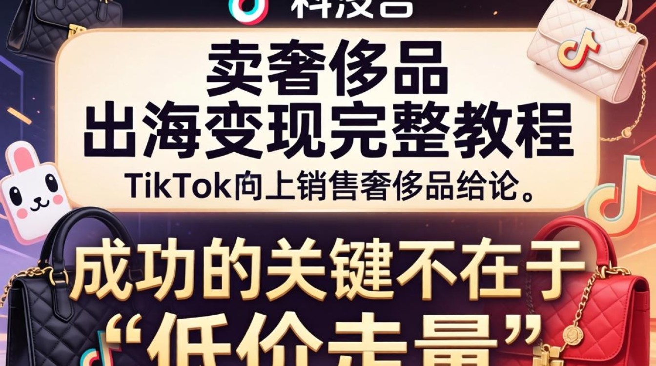 TikTok 卖奢侈品出海变现完整教程