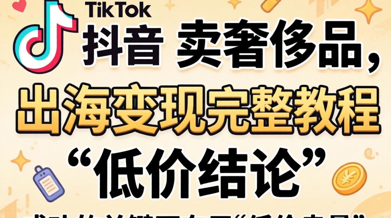 TikTok 卖奢侈品出海变现完整教程