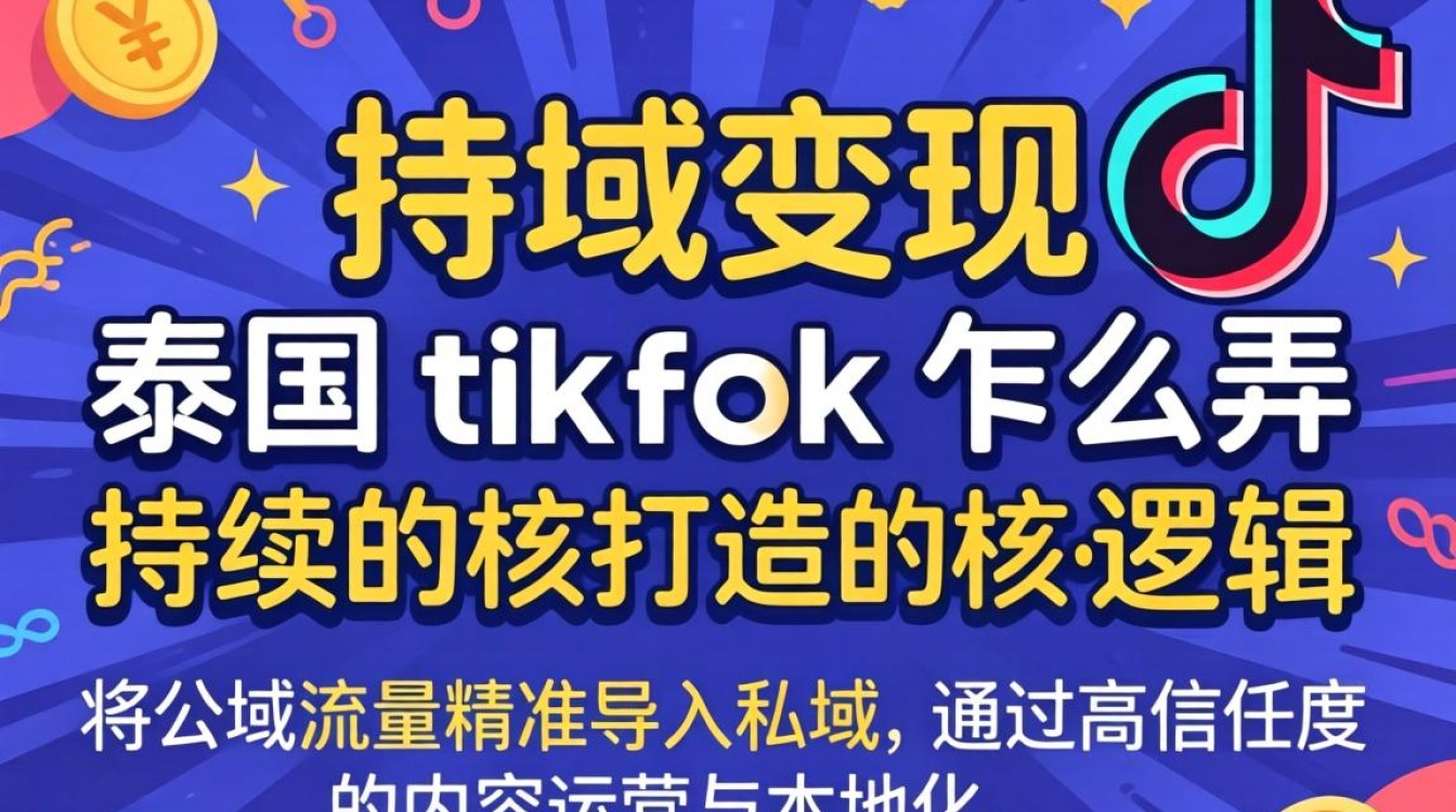 泰国tiktok怎么弄持续收入打造