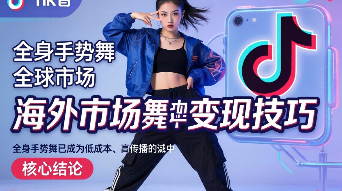 TikTok 全身手势舞怎么变现