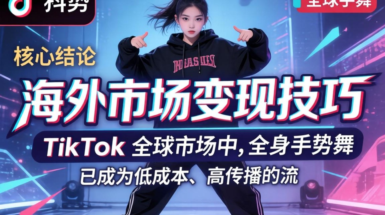 TikTok 全身手势舞怎么变现