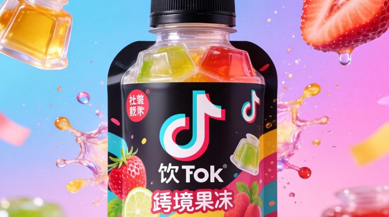 TikTok 饮料瓶果冻怎么卖