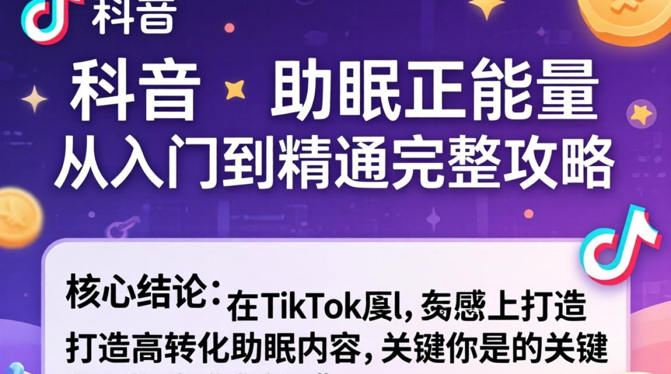 TikTok 助眠正能量从入门到精通完整攻略