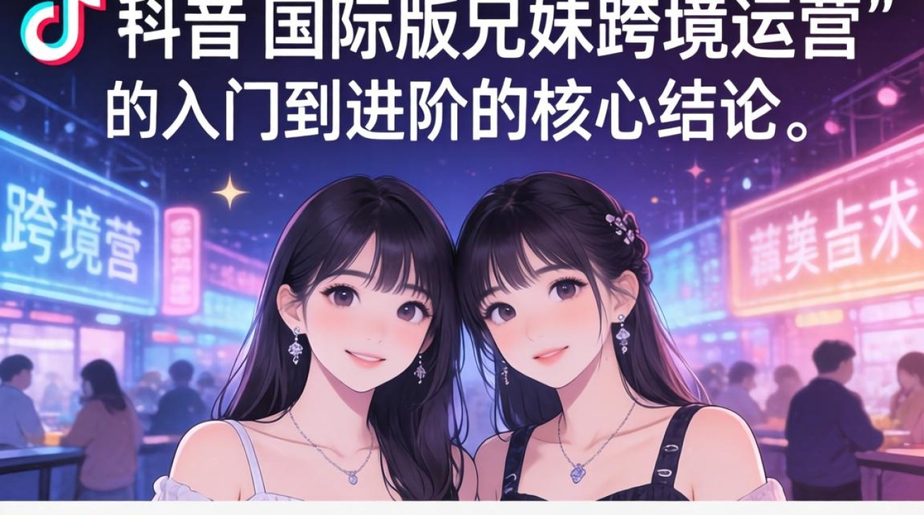 TikTok 国际版兄妹跨境运营从入门到进阶