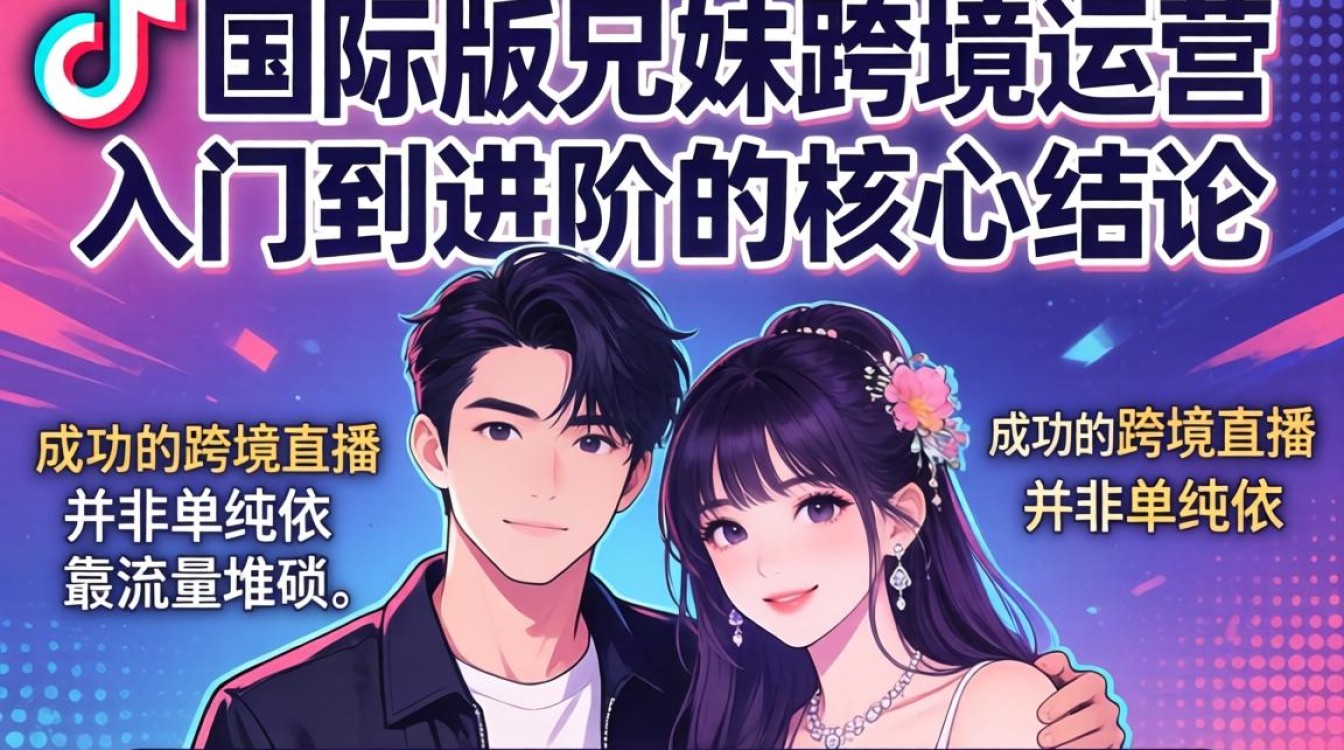 TikTok 国际版兄妹跨境运营从入门到进阶
