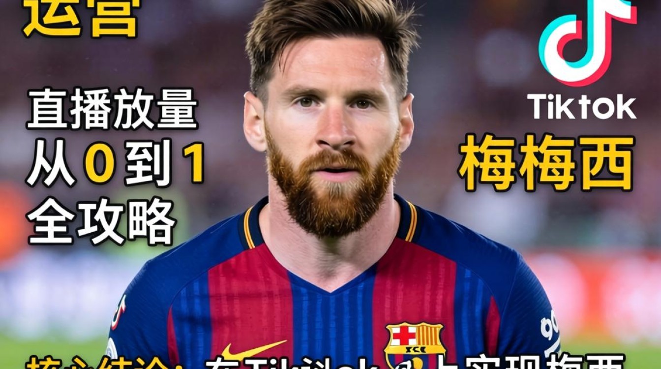 梅西 TikTok 播放量从 0 到 1 怎么提升