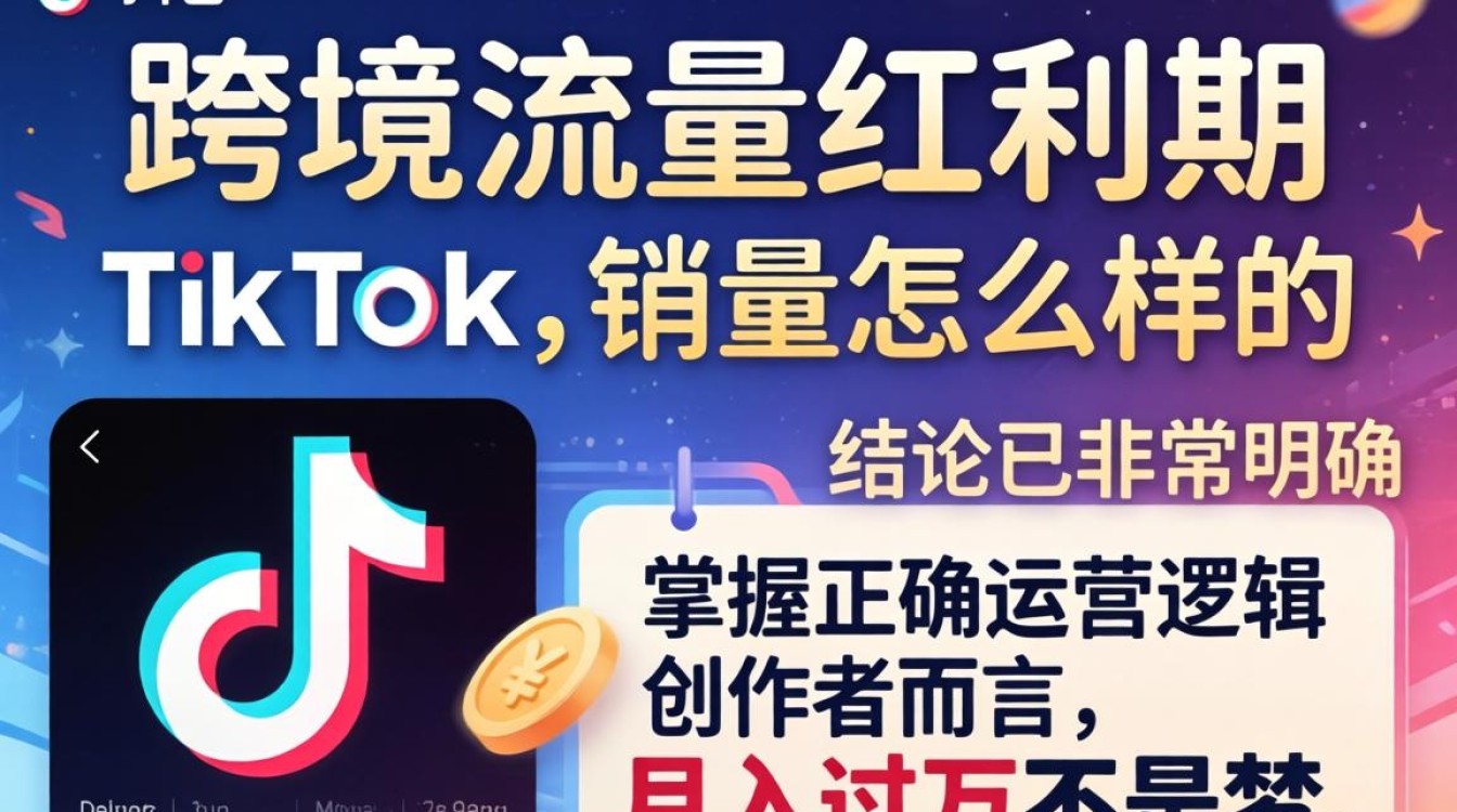 TikTok 销量怎么样 变现技巧