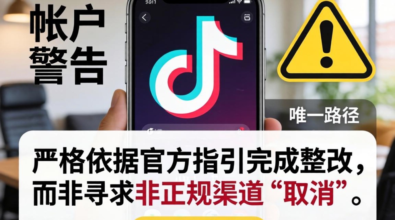 TikTok 账号被警告怎么解除