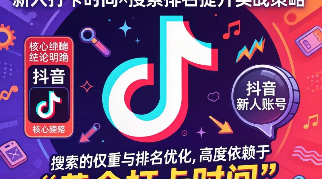 抖音打卡时间设置与搜索排名优化