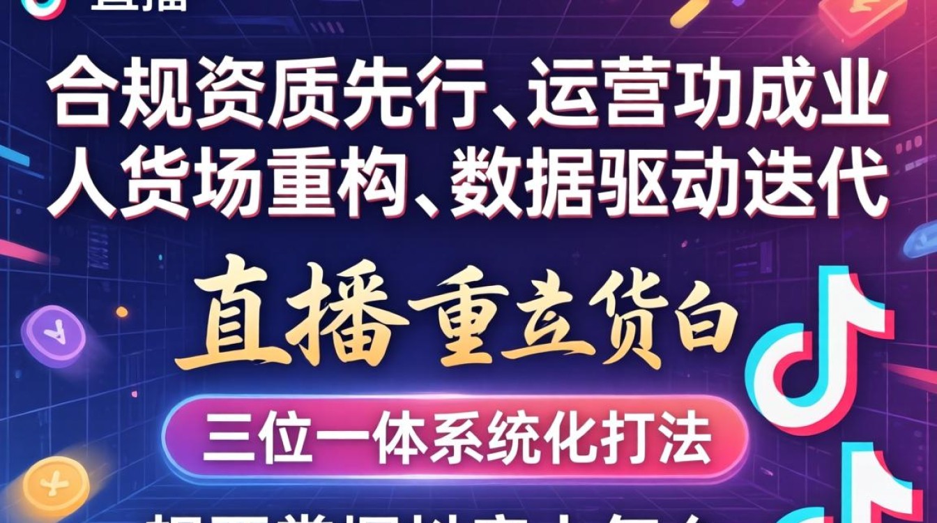 抖音直播公司运营技巧与带货玩法全解析