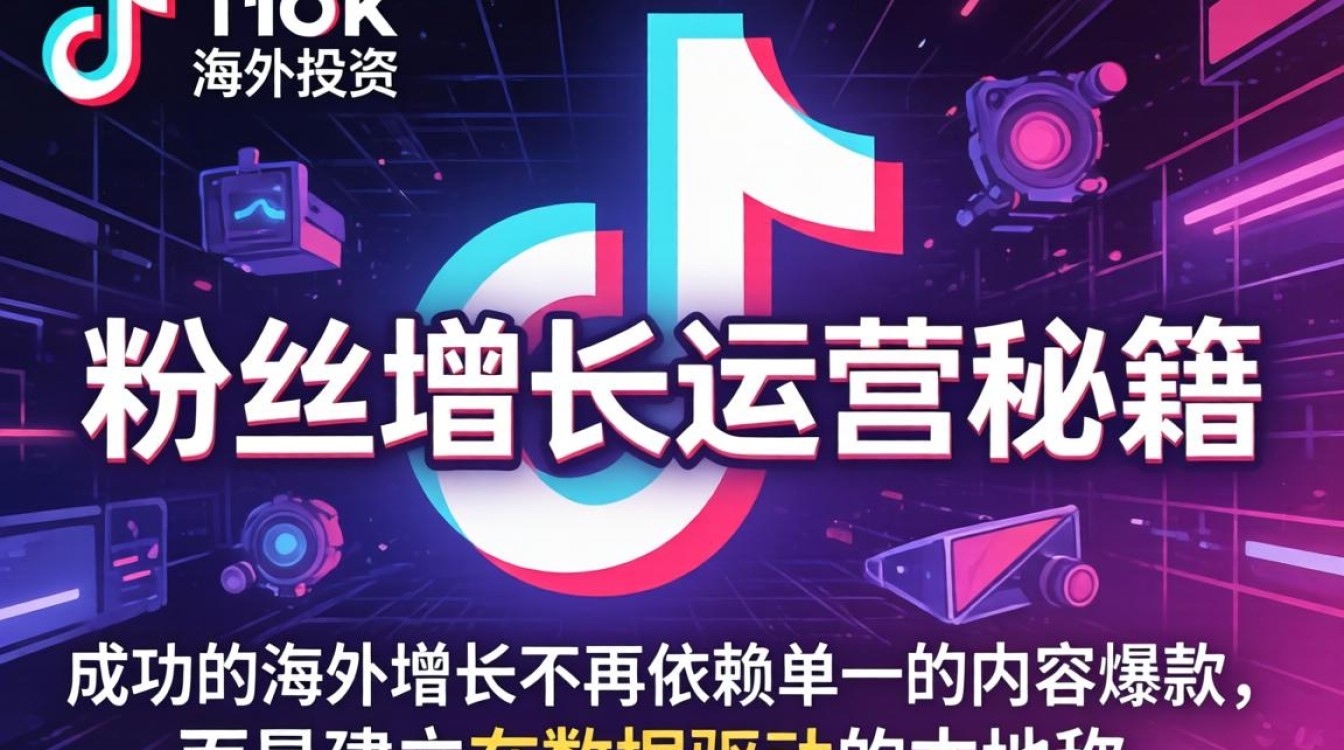 TikTok 的海外投资 粉丝增长运营秘籍