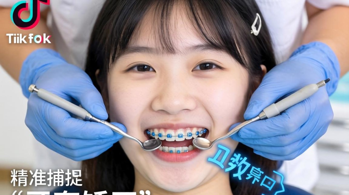 视频剪辑 泰国tiktok牙套妹 精品内容打造