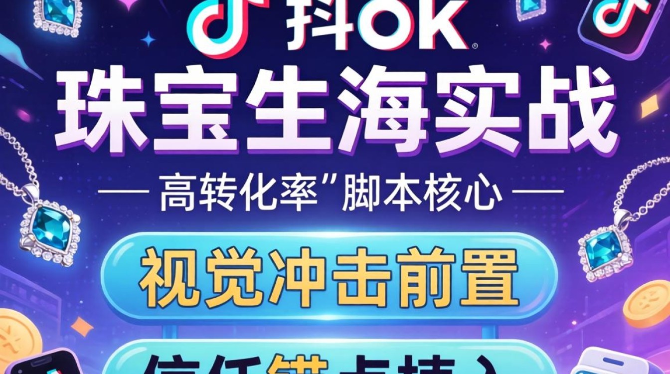 TikTok 模拟珠宝销售稿怎么做