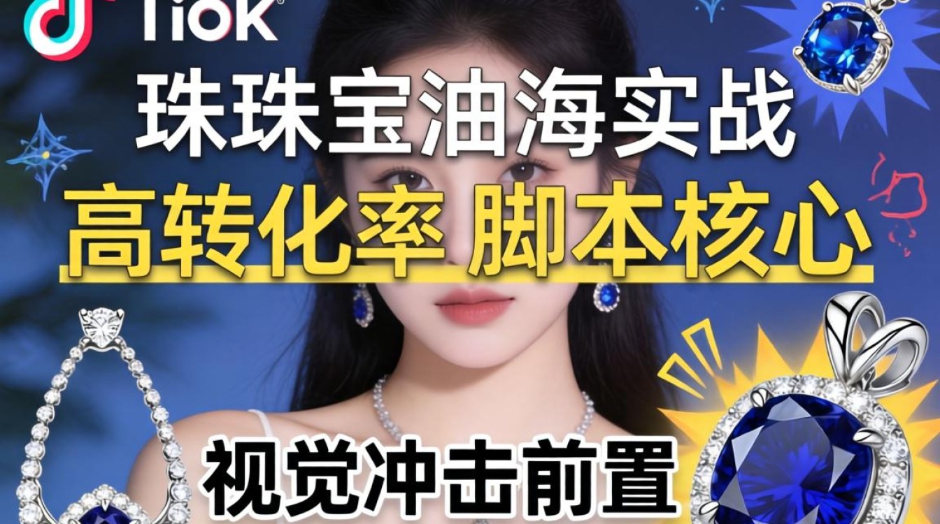 TikTok 模拟珠宝销售稿怎么做