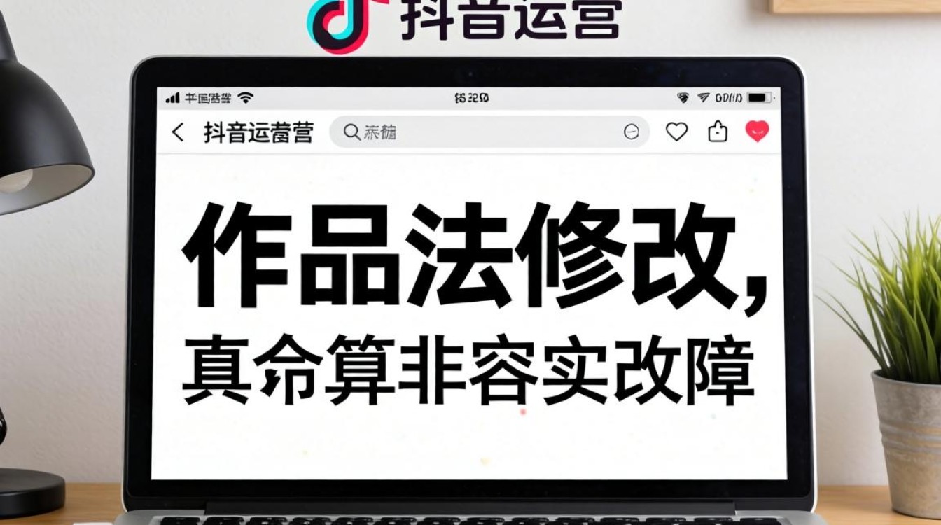 抖音作品怎么改动不了字