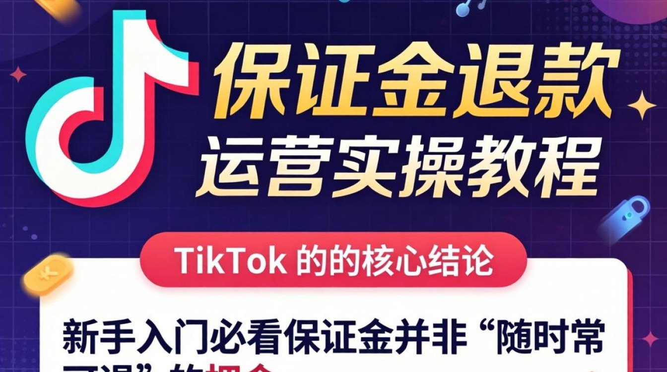 TikTok 保证金退款流程及运营实操教程