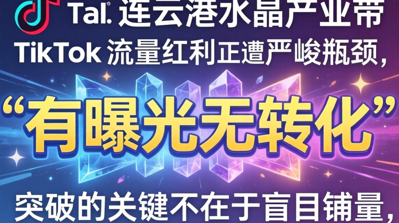 连云港水晶 TikTok 如何突破增长瓶颈