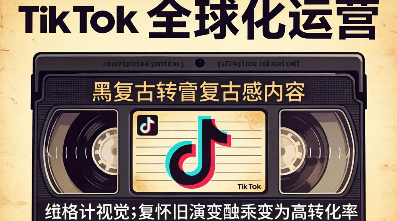 TikTok 复古录像带出海怎么做