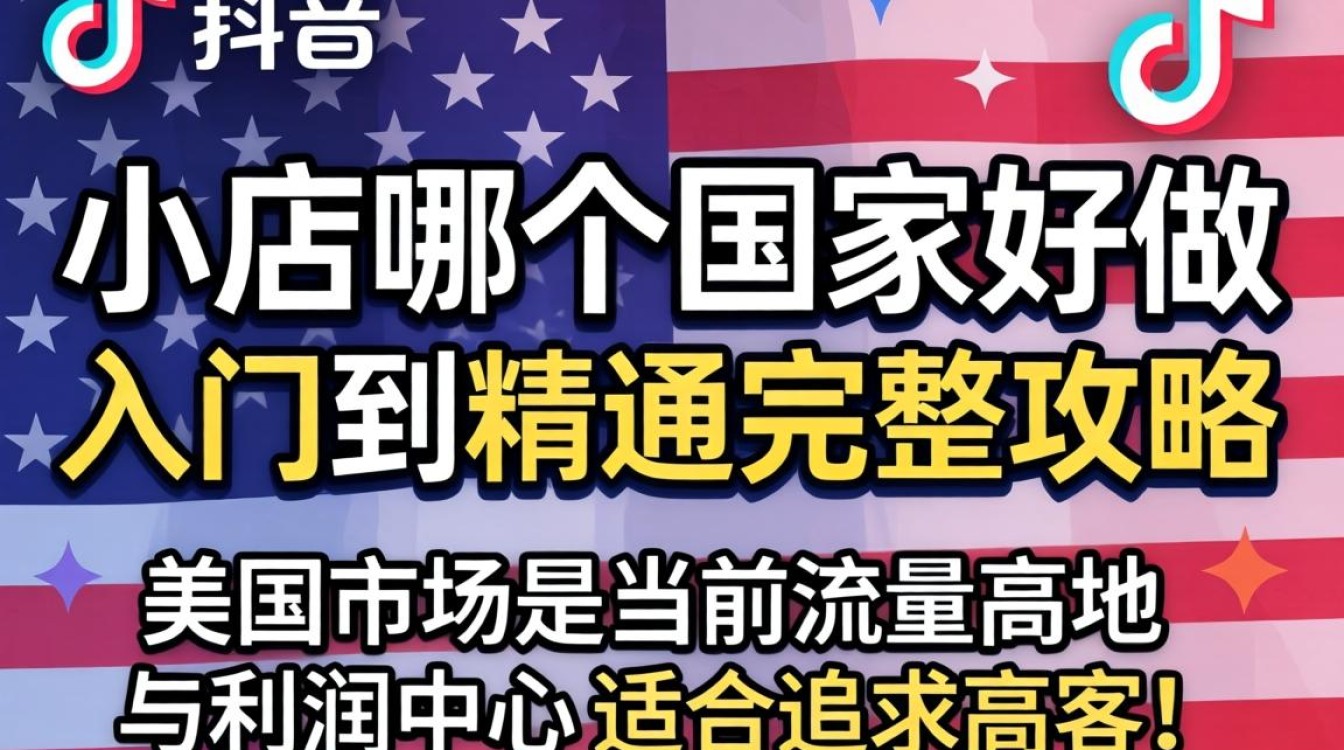 TikTok 小店做哪个国家流量大