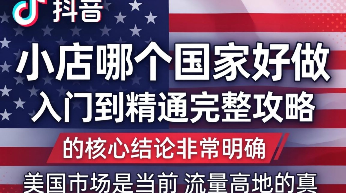 TikTok 小店做哪个国家流量大