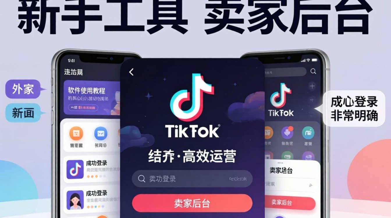 新手工具怎样登录tiktok卖家后台