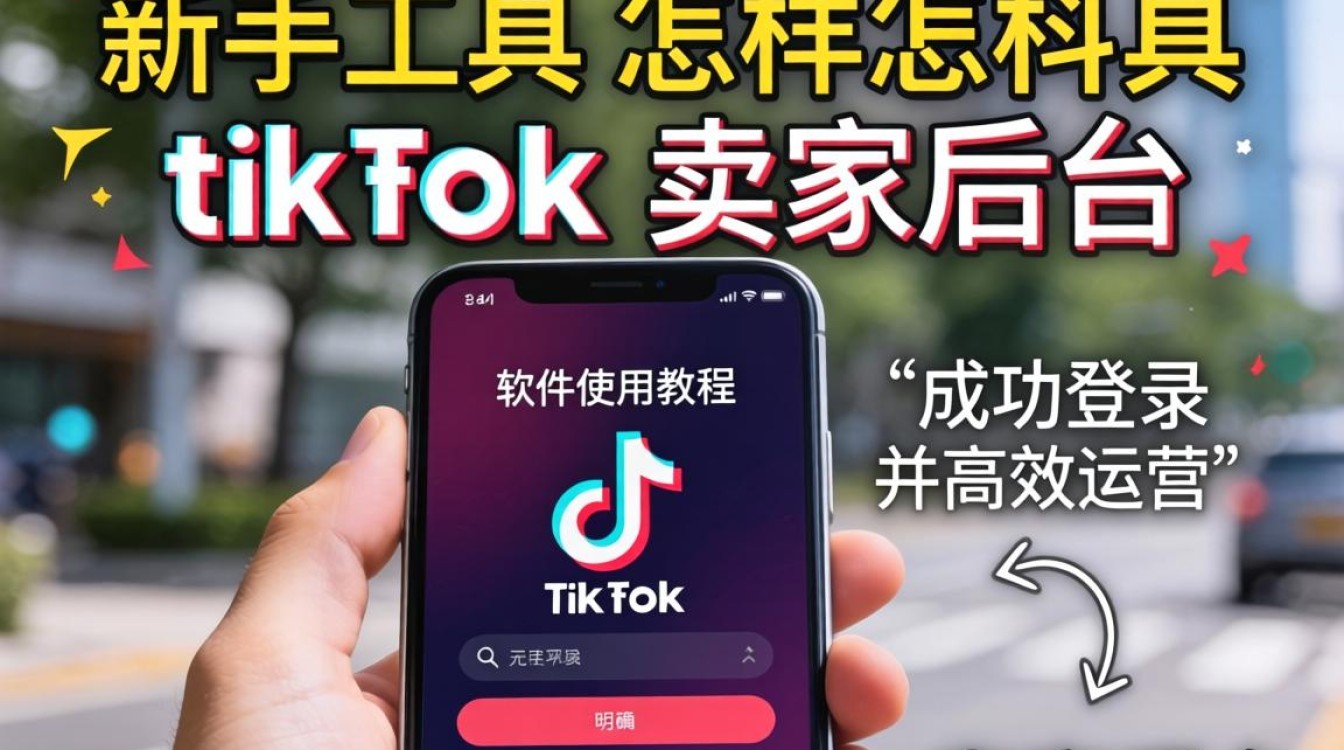 新手工具怎样登录tiktok卖家后台