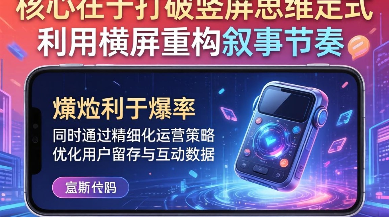 横屏播放技巧与爆款内容创作指南