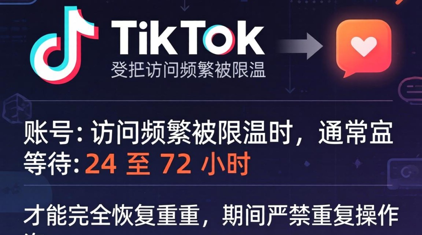TikTok 访问频繁多久恢复及海外市场变现技巧