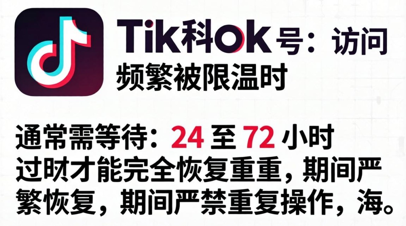 TikTok 访问频繁多久恢复及海外市场变现技巧