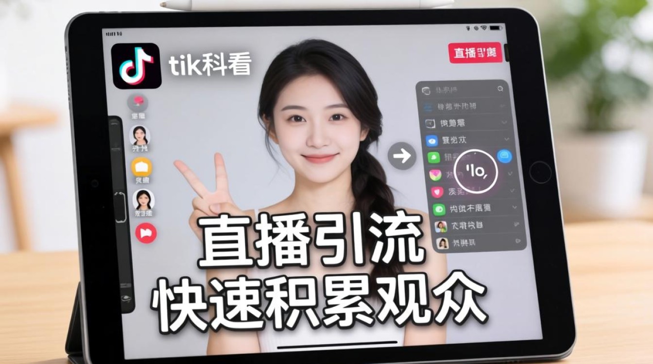 直播引流 iPad 怎么看上 TikTok